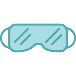 lentes de seguridad icono