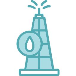 Drilling rig icon