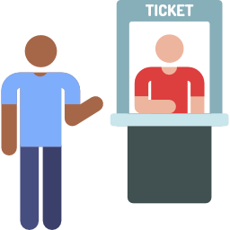 Ticket office icon