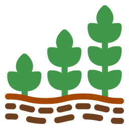 plantación icono