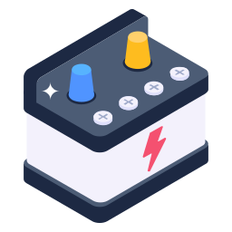 Car battery icon