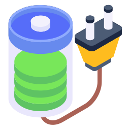 Electric plug icon