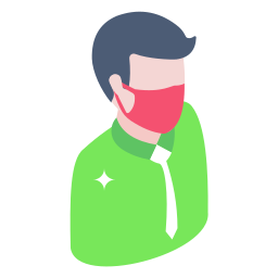 Face mask icon