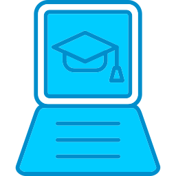 Online learning icon