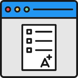 Online learning icon