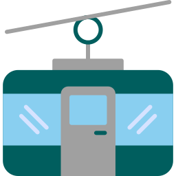 Cable car icon