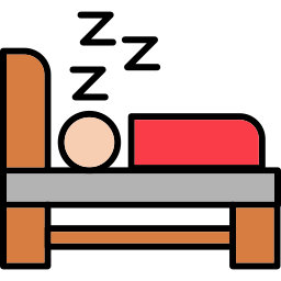 dormido icono