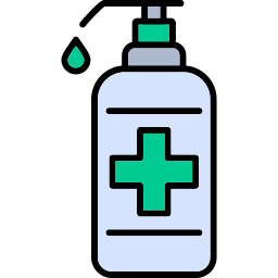 Hand sanitizer icon