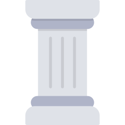 Древняя колонна иконка