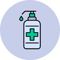 Hand sanitizer icon