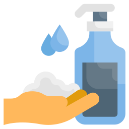 Washing hand icon