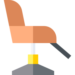 Salon chair icon