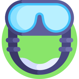 Safety glasses icon