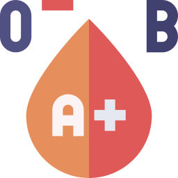 Blood group icon