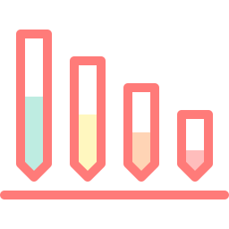 gráfico de barras icono