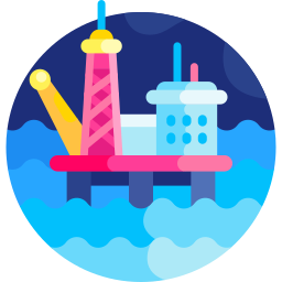 Oil rig icon