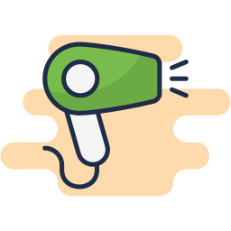 Hair dryer icon