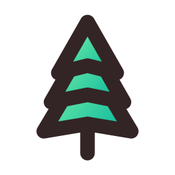 Christmas tree icon