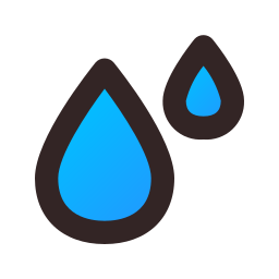 Water drops icon