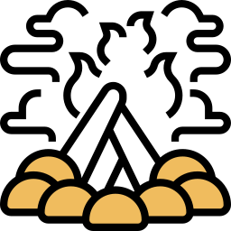 Костер иконка