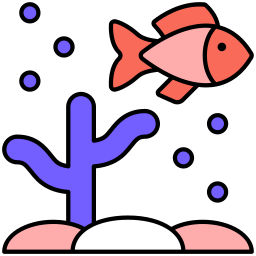 Coral reef icon