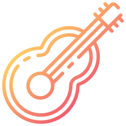 guitarra icono