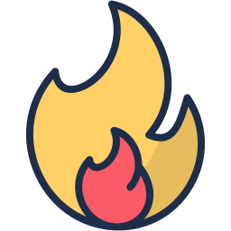 fuego icono