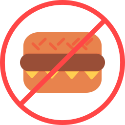 No eating icon