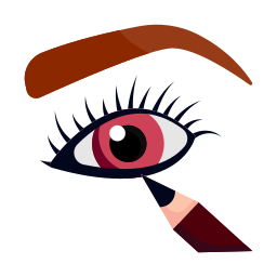 Eyeliner pencils icon