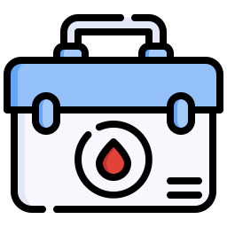 First aid kit icon