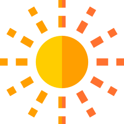 soleil Icône