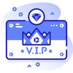 Vip card icon