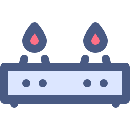 Gas stove icon