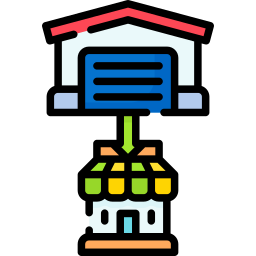 Direct store delivery icon