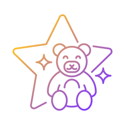 Teddy bear icon