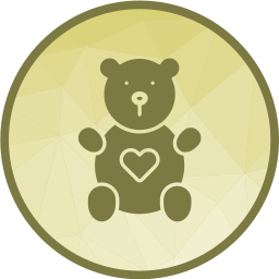 Teddy bear icon