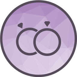 Wedding rings icon