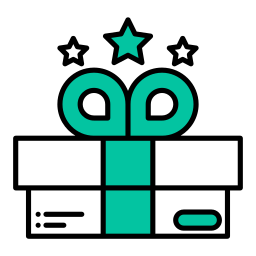 Gift box icon