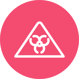 Dangerous goods icon