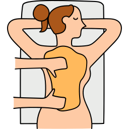 massagem corporal Ícone