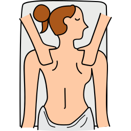 massaggio al corpo icona