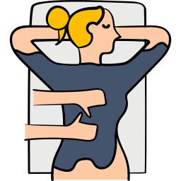 massaggio al corpo icona