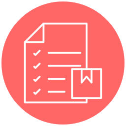 Delivery note icon