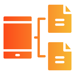 Data transfer icon