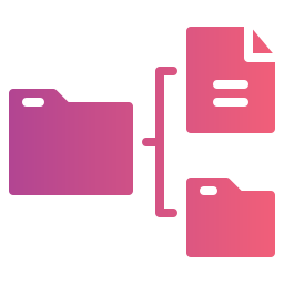 transferencia de datos icono