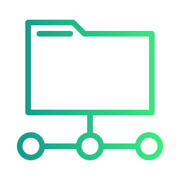 transferencia de datos icono