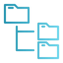 transferencia de datos icono