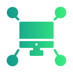 transferencia de datos icono