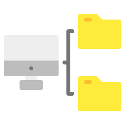 transferencia de datos icono