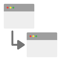 transferencia de datos icono